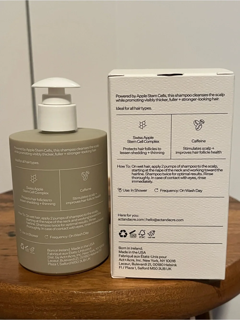 Plant-Based Stem Cell Shampoo - 10fl oz